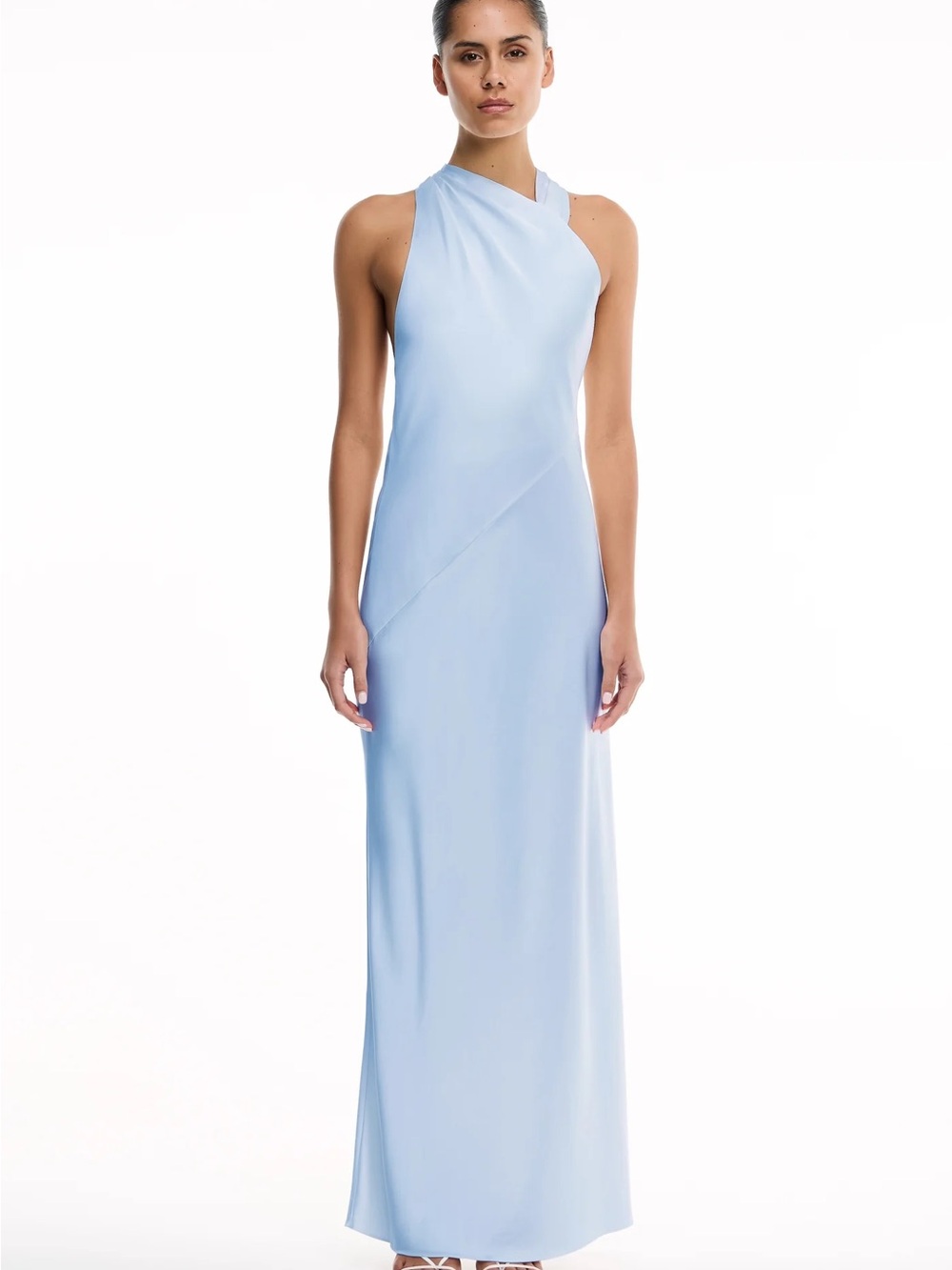 Significant Other Ice Light Blue Annabel Long Bridesmaids Dress (NWT)